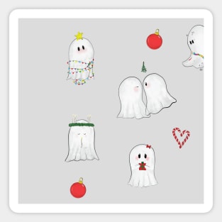 Ghosts of Christmas Magnet